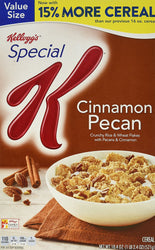 Special K Kellogg's Cereal, Cinnamon Pecan, 18.40 Ounce