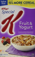 Special K Kellogg's Cereal, Fruit and Yogurt, 19.10 Ounce