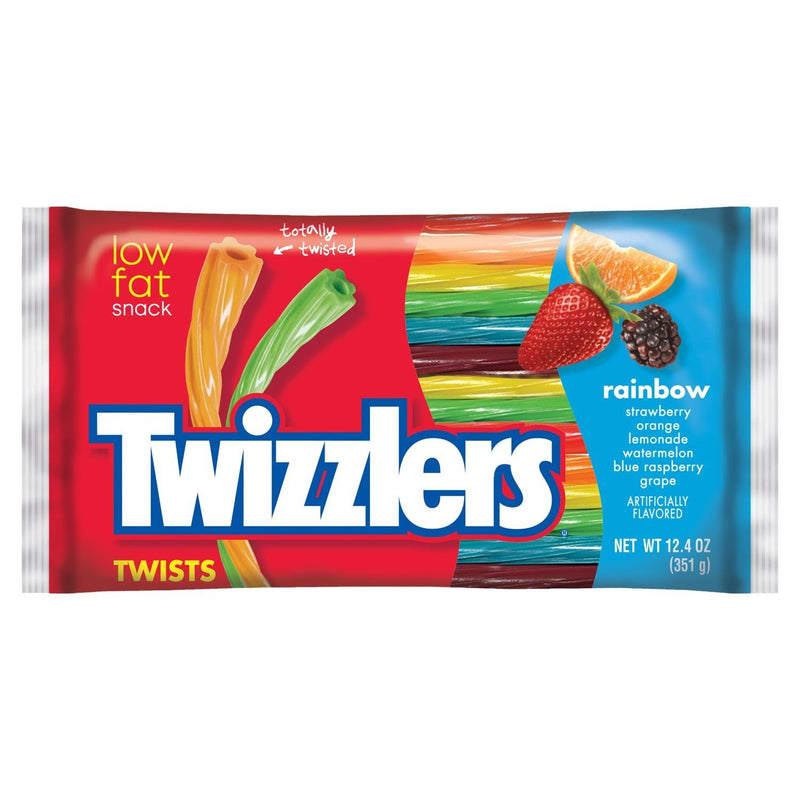 TWIZZLERS Twists (Rainbow Assortment, 12.4-Ounce Bag)