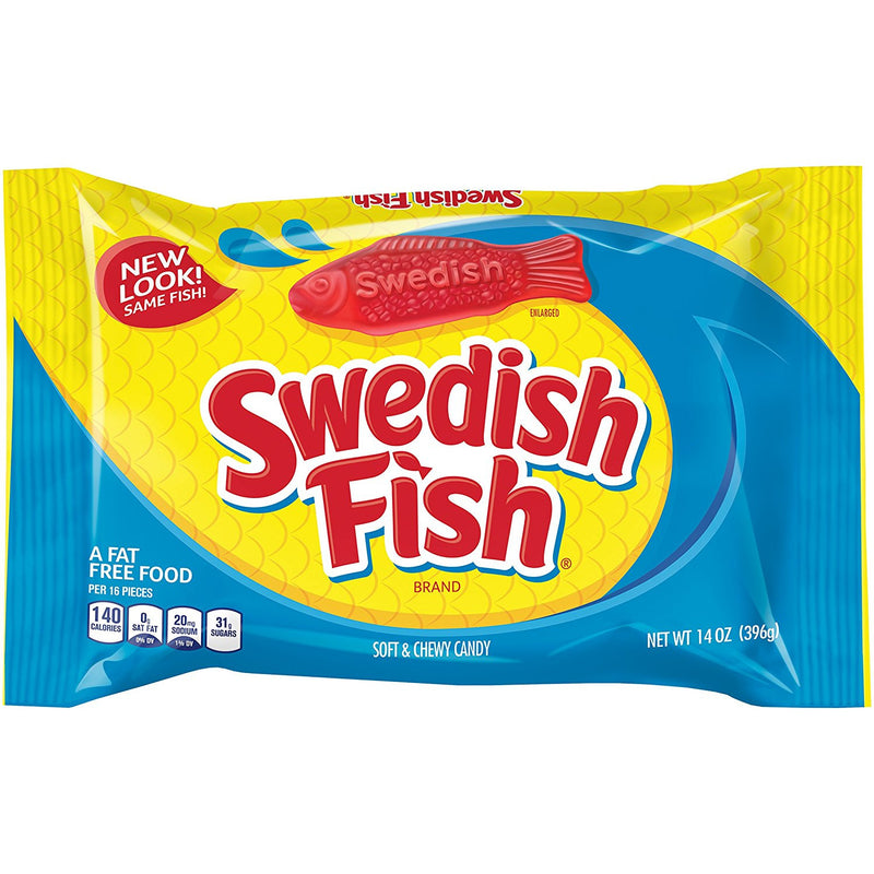 Swedish Fish Soft & Chewy Candy (Original, 14-Ounce Bag)