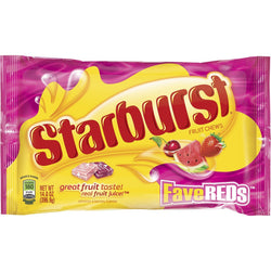 Starburst FaveREDs Fruit Chews Candy, 14-ounce bag
